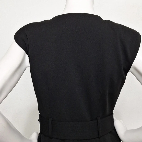 Calvin Klein NEW Preppy Double Breasted Business Casual Blazer Wrap Dress Size 2 - Picture 6 of 9